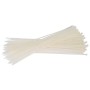 Kablo Bağı Beyaz 3.6x300 mm Plastik Cırt Kelepçe 100 Adet