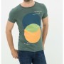 Koton Erkek Baskılı T-Shirt - Yeşil 6YAM11921LK750