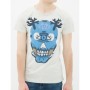 Koton Erkek Baskılı T-Shirt Gri 6YAM11847LK023
