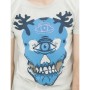 Koton Erkek Baskılı T-Shirt Gri 6YAM11847LK023