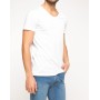 Defacto Erkek Beyaz Basic V Yaka T-shirt G5715AZ