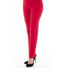 Ekol Kırmızı Kadın Cep Detaylı Pantolon 18y.ekl.pnt.02066.1