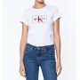 Calvin Klein Kadın Outline Monogram Slim FitTişört  J20J208604