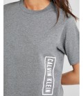 Calvin Klein Kadın Gri Tişört 00GWS9K103