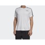 adidas D2M Tee 3S Erkek Beyaz Tişört DU1242