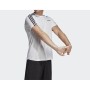 adidas D2M Tee 3S Erkek Beyaz Tişört DU1242