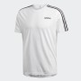 adidas D2M Tee 3S Erkek Beyaz Tişört DU1242