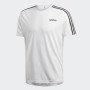 adidas D2M Tee 3S Erkek Beyaz Tişört DU1242