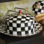 Courtly Check Enamel Cake Carrier