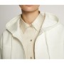 Massimo Dutti Kadın Beyaz Kapüşonlu Sweatshirt 6849/679/251
