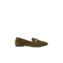 Divarese Haki Süet Kadın Loafer  5023803