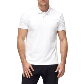 Bluemint Albert Erkek Beyaz Slim Fit Polo Yaka T-shirt