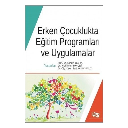 Erken Çocuklukta Eğitim Programları Ve Uygulamalar