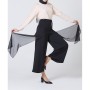 Armine Şifon Detaylı Pantolon Siyah 9Y2733
