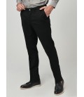 Altınyıldız Classics Erkek Slim Fit Kışlık Klasik Siyah Pantolon 4A0120100029
