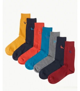Marks&Spencer 7'li Cool & Fresh ™ İşlemeli Çorap T102281C