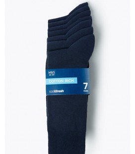 Marks&Spencer 7'li Cool & Fresh ™ Çorap T100102C