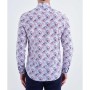 Hatemoğlu Desenli Slim Fit MOR Gömlek 18D190000888