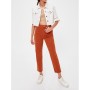 Trendyolmilla  Camel Yüksek Bel Mom Jeans TWOAW20JE0187
