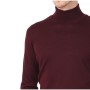 Kip Erkek Bordo Düz Örgü Örme Triko Boğazlı Triko TRK-410