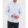 Hatemoğlu Desenli Regular Mavi Gömlek 19D190000136