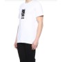 Les Benjamins Crane In Rush Beyaz Bisiklet Yaka Baskılı T-shirt