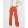 Trendyolmilla Kiremit Yüksek Bel Wide Leg Jeans TWOAW20JE0268