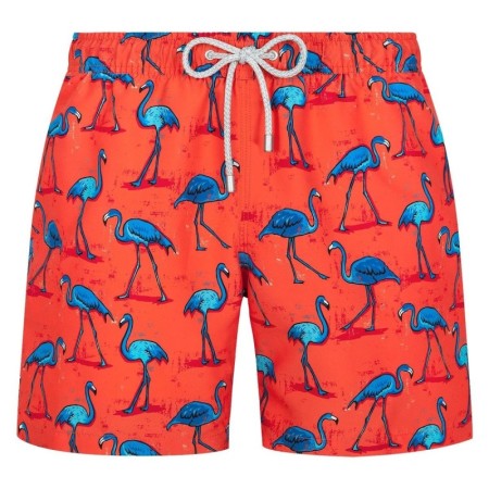 Bluemint Arthus Magenta Flamingo Orta Boy Deniz Şortu