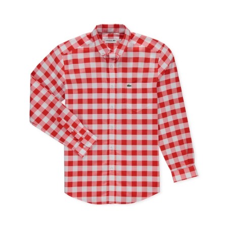 Lacoste Erkek Kırmızı Regular Fit Gömlek CH0852.52P