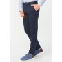 Altınyıldız Classics Erkek Lacivert Slim Fit Desenli Pantolon 4A0120200024