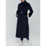 Armine Kaşe Pardesü Lacivert 9K8824
