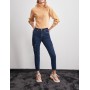 Trendyolmilla Lacivert Kargo Cep Yüksek Bel Slim Fit Jeans TWOAW20JE0293