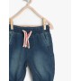 Koton Kids Beli Bağcıklı Normal Bel, Rahat Kesim Jean Pantolon  7KKB48345ODFD3