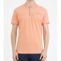 Hatemoğlu Desenli Polo Yaka Turuncu T-shirt 35361018C006