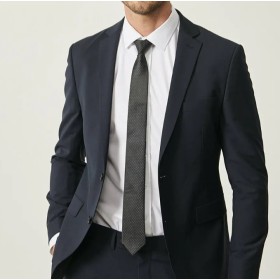 Altınyıldız Classics Slim Fit Dar Kesim Düz Lacivert Su Geçirmez Nano Takım Elbise TS3010000011