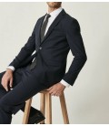 Altınyıldız Classics Slim Fit Dar Kesim Düz Lacivert Su Geçirmez Nano Takım Elbise TS3010000011