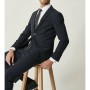 Altınyıldız Classics Slim Fit Dar Kesim Düz Lacivert Su Geçirmez Nano Takım Elbise TS3010000011
