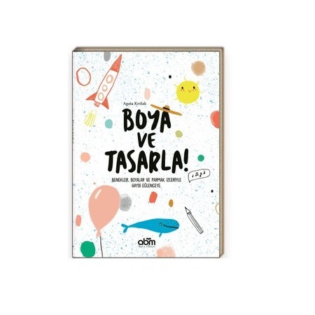 Boya Ve Tasarla - Abm Yayınevi - Agata Krolak