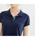 Xint Kadın Polo Yaka Pamuklu Basic Tişört 601475