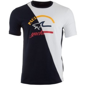 Paul & Shark Cotton Lacivert Erkek Tişört E19P1087