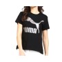 Puma Classics Logo Kadın Siyah Tişört 57624256