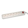 Eye-Q EQ-SURGE6WH 6' Lı Beyaz Akım Koruyucu Priz