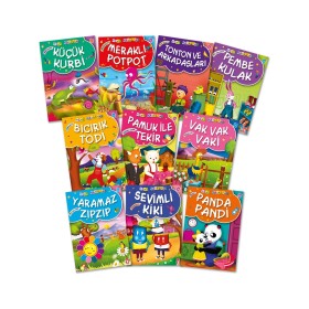 Mini Masallar Seti 1 (10 Kitap) - Müjgan Şeyhi
