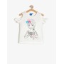 Koton Disney Lisanslı Baskılı T-Shirt Ekru 8YKG17825AK002