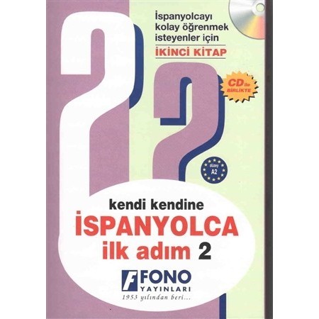Kendi Kendine Ispanyolca Ilk Adım 2 -  Fono Yayınları