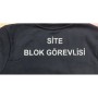 Site Blok Görevlisi Baskılı Sweatshirt