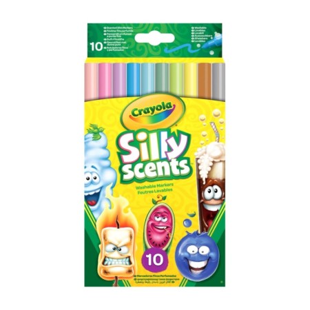 Crayola Silly Scents Keçeli Boya Kalemi 10 Lu