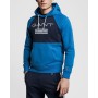 Gant Erkek Kapüşonlu Sweatshirt 2047012 Lacivert Mavi