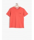 Koton Çocuk Cep Detaylı T-Shirt 6YKB18858OK406