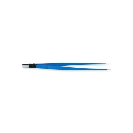 Elektro Koter Bipolar Düz Penset 20 cm x 1 mm Koter Bipolar Penset